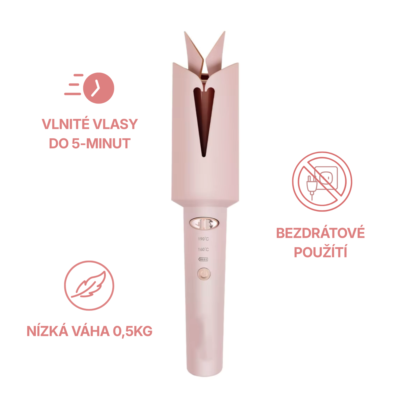 TENY: Bezdrátová kulma pro přirozené vlny