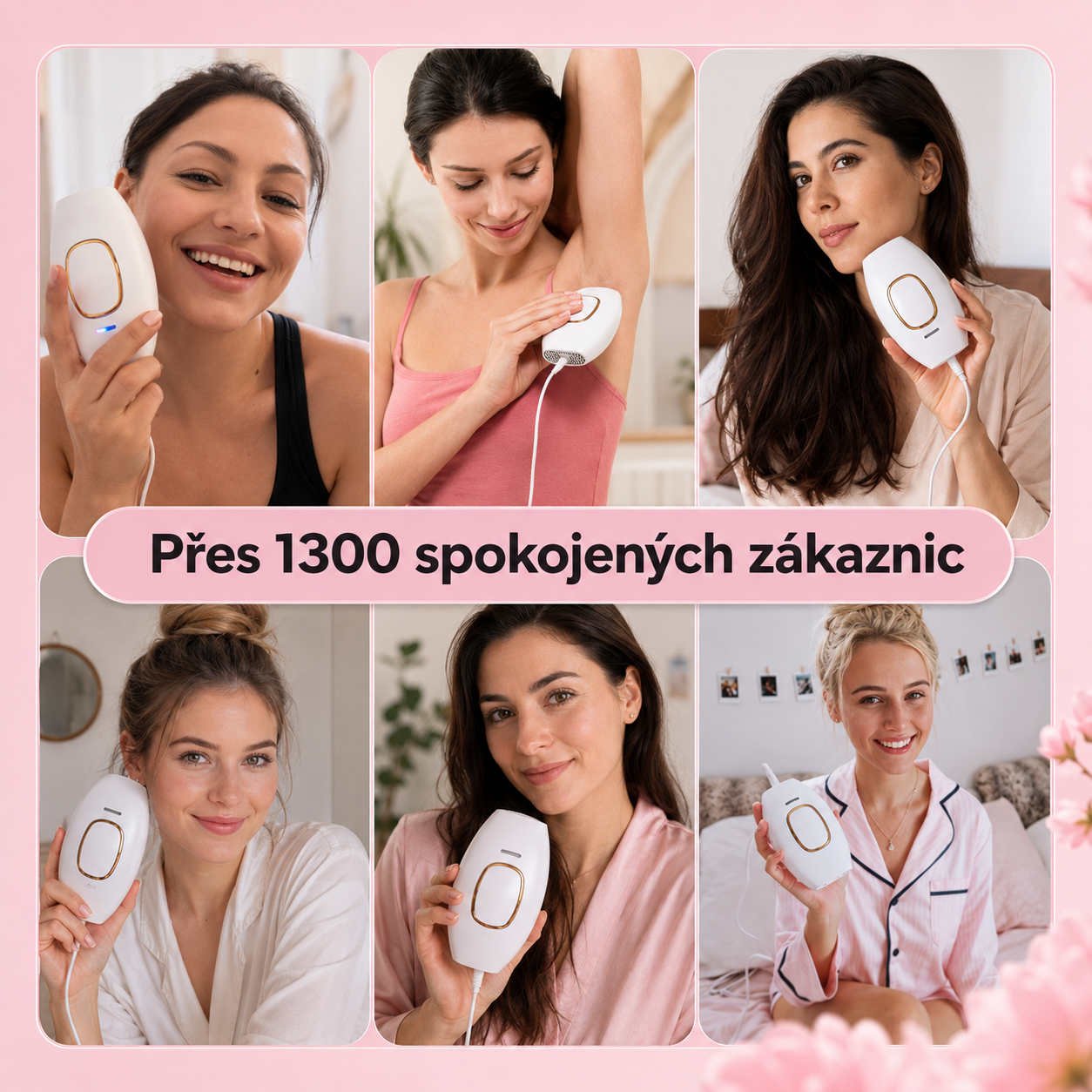 Teny IPL Laserový odstraňovač chloupků